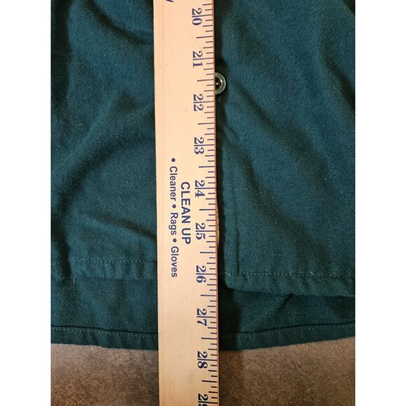 NWT Posh Peanut Women's Flannelette Luxe Pajama Set M Green Teddy Bear Soft - Picture 9 of 9